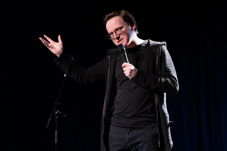 Michael Klütgens auf der Bühne